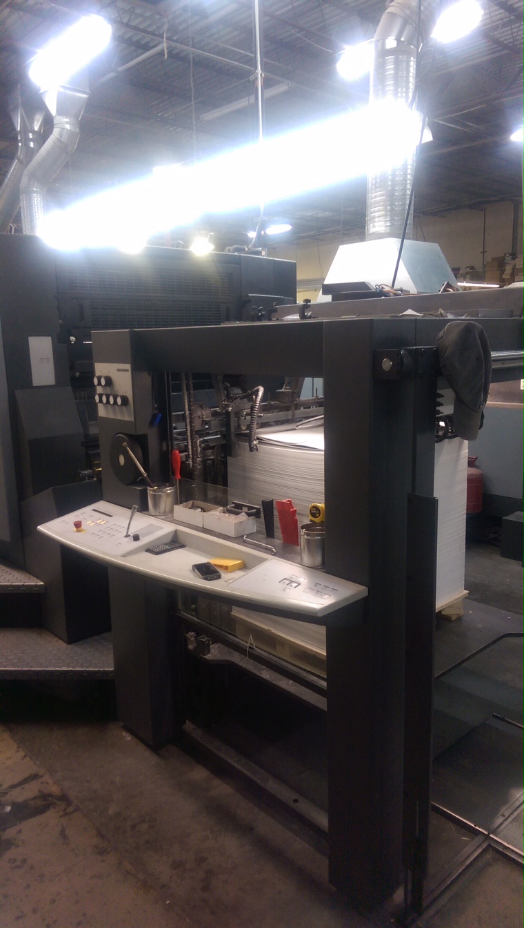 2008 Heidelberg Speedmaster XL-105-6+LX Offset Printing - Used printing ...